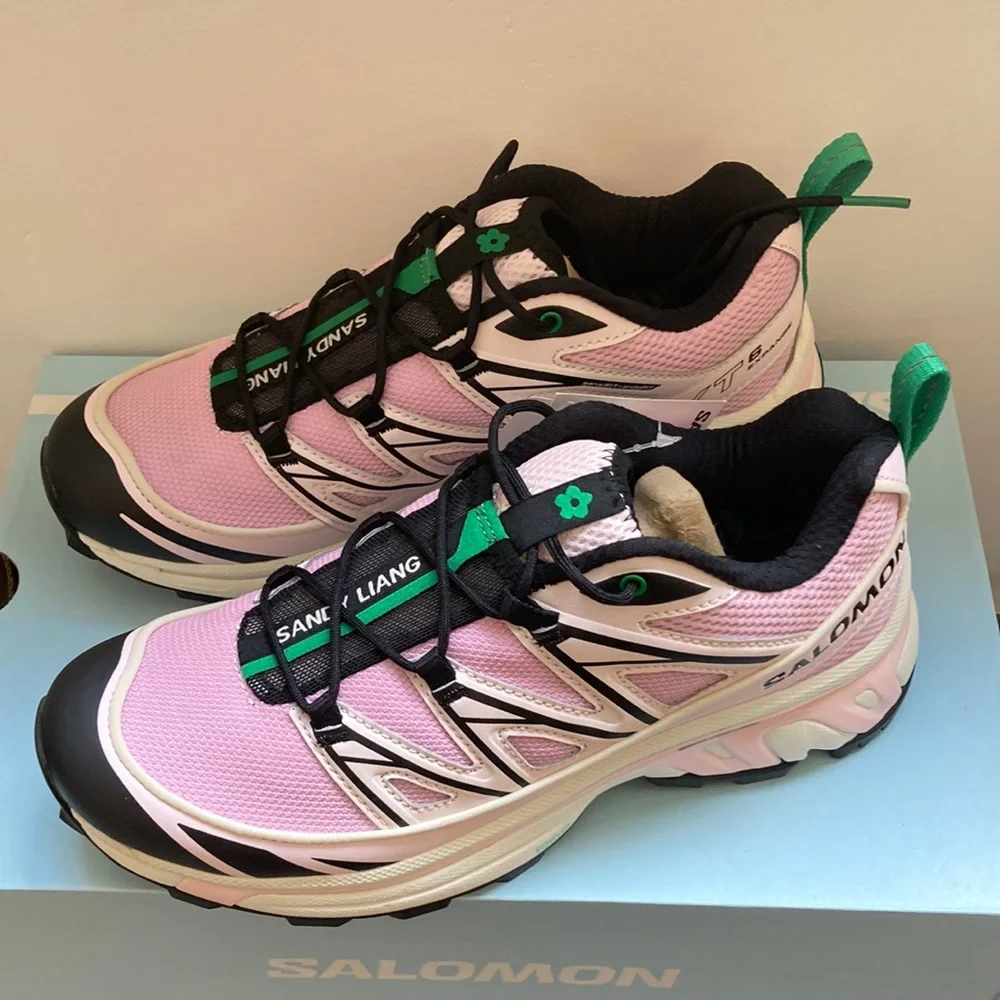 Salomon × Sandy Liang Xt-6 Expanse Cradle Pink Sneaker - Picture 1 of 9